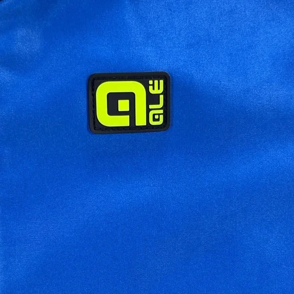 Alé Clima Protection Cycling Nordik Jacket Mens Medium Blue Windproof Racing